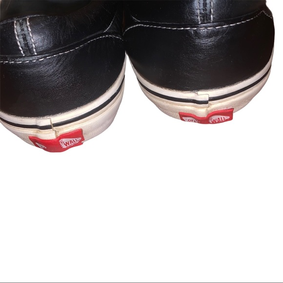 VANS Full Leather Vans Classic Black Sneakers - Picture 4 of 8